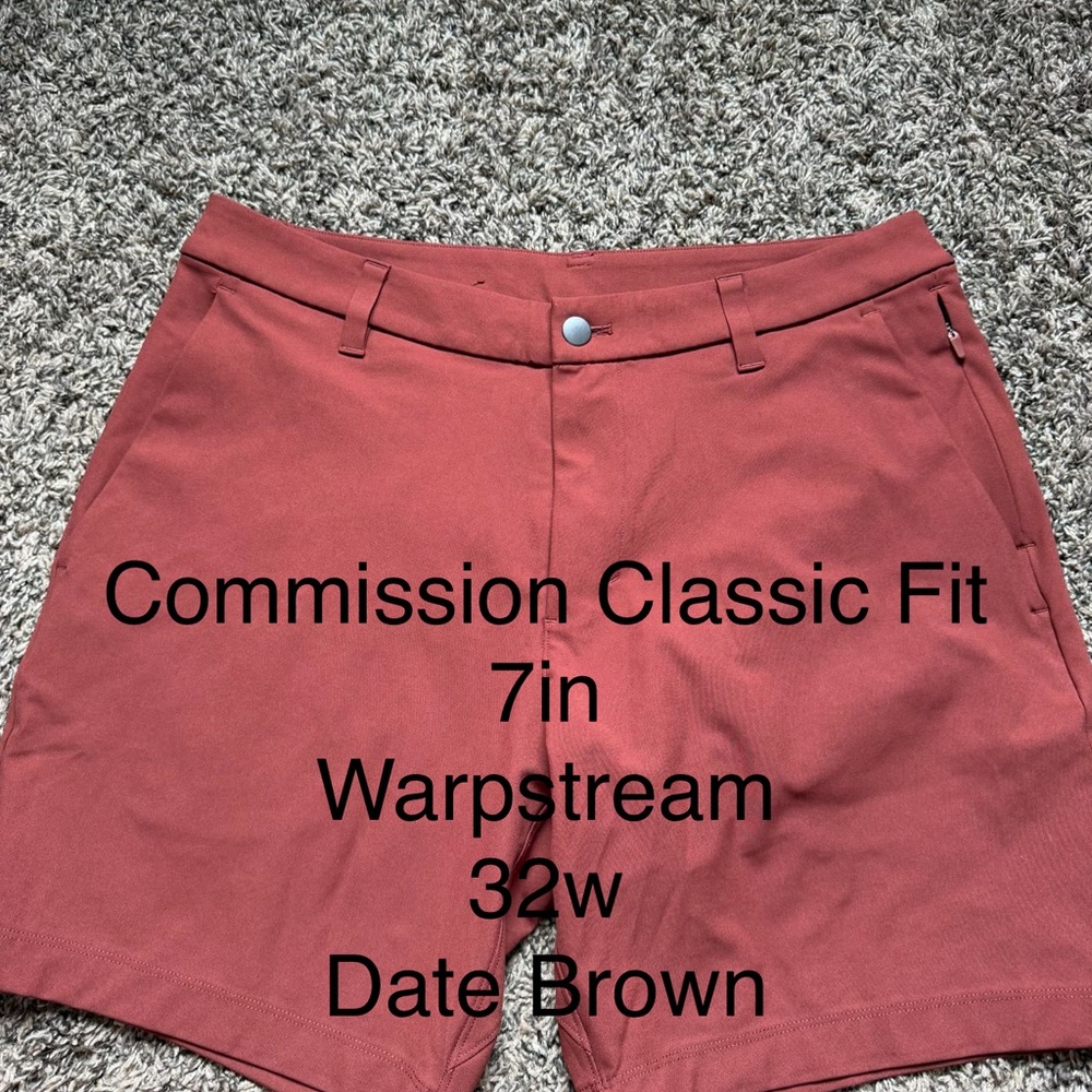 lululemon athletica Men's Athletic Shorts in Brown